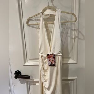Never been worn white Naked Wardrobe dress